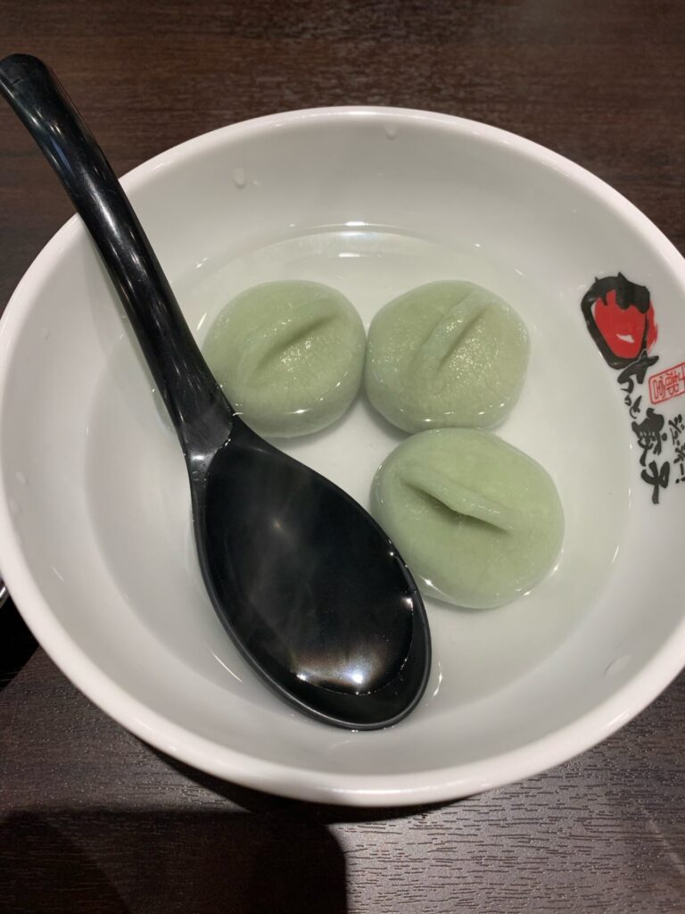 餃天堂(ぎょうてんどう)の水餃子